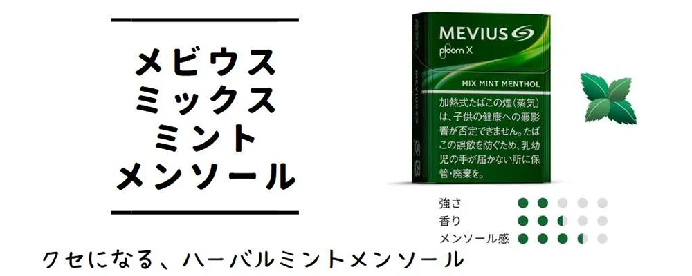 Mevius Mix Mint Menthol混合薄荷醇