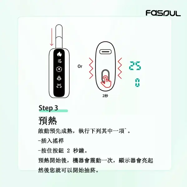 【紅色正品現貨】Fasoul Q1 二回機 IQOS ILUMA加熱煙主機 完美兼容TEREA 煙彈 一根煙抽兩次 省錢又過癮:圖片 6